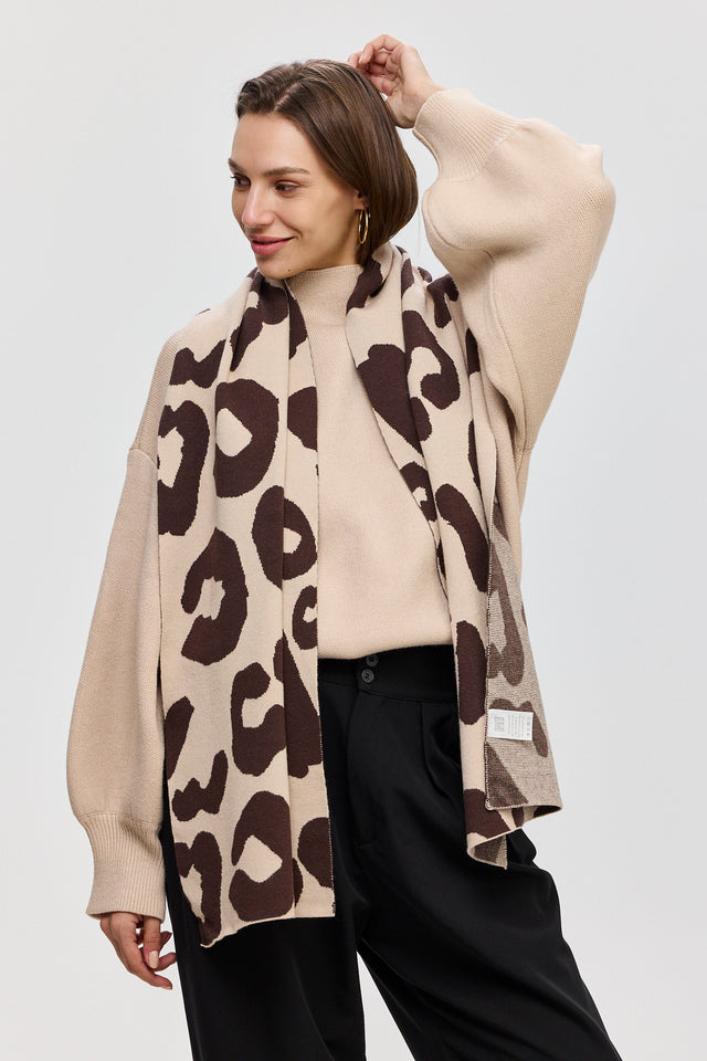 צעיף פרזנט מנומר